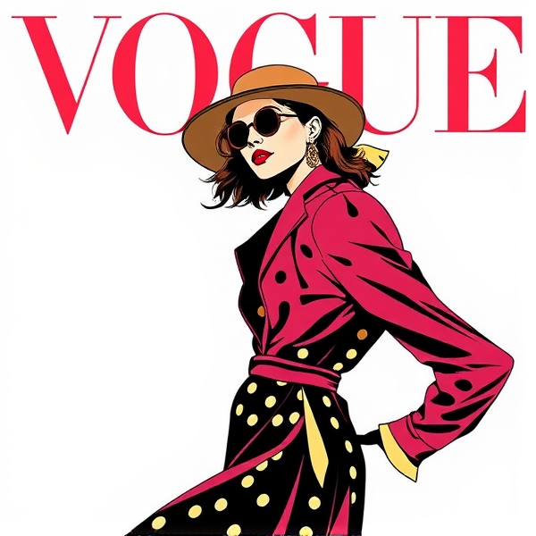 2000s decades fashion vogue cover blank