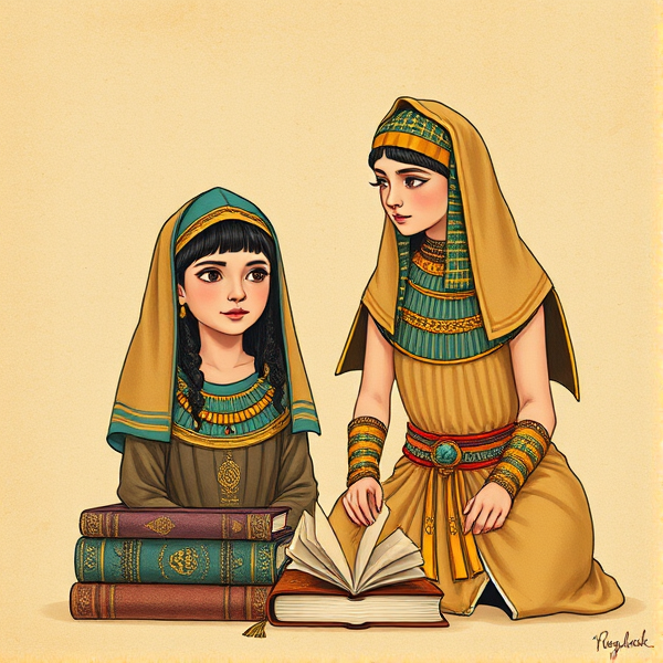 Egyptian girl books