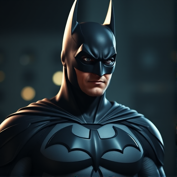 Génére moi une photo de profil en lien avec batman