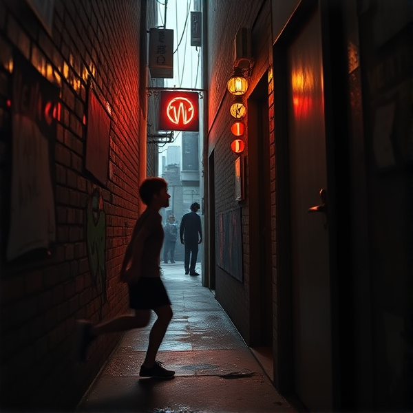 “Go, Mum, please, keep going! Don’t give up, keep fighting!” My voice cracks, tears well in my eyes, blurring my vision. I turn away, wiping them from my cheeks. 
“Just breathe, Isaac. Everything’s going to be okay,” I whisper, trying to steady my trembling hands.

A cold, mechanical voice cuts through the noise:
 “ROUND 2. THE JOHNSON BROTHERS, GET HERE NOW!” The robot’s metal voices echo ominously through the alley. We’ve been hiding for years to avoid this moment, but they’ve finally tracked us down.

We sprint through shadowy corners, desperately seeking cover. The robots are relentless, their glowing eyes scanning for any sign of us. We huddle into the nearest cupboard hoping they might overlook us. The robot’s roar grows louder, its footsteps drawing closer.

The heavy, metal footsteps stop at our hiding spot. The robot’s cold hands grasp the handles and reach in, dragging us out, tossing us onto the filthy ground. 
“Get inside before you are eliminated!” the robot’s voice booms. My heart sinks. I lean towards Isaac and whisper, “Mum would want us to stay strong. Let’s do this for her.”

I stand, and reluctantly saunter to our designated area for the population control challenge. My bully’s nasty smirk greets me as I pass, but I ignore his taunts. The image of our mother’s last moments is fresh in my mind, replaying over and over again. It’s like its trying to tell me something.

 As we line up for the challenges, I spot my best friend, Matt. Despite the situation, he gives me his usual goofy wave, as if nothing is at stake. Matt’s always been confident, never one to fade into the background.

We’re teleported to a basketball court and split into teams. Realisation hits me when I see Matt is on the opposing side, knowing that one of us might not survive. My bully grumbles at the sight of me being on his team. But I only have one thing on my mind…

The timer starts. Isaac and I, not particularly athletic, hang back while our teammates take charge. After five tense minutes, our team wins with a 12-point lead. My relief is short-lived as I see Matt, my best mate, being taken away. My heart breaks, but I must stay focused. We have to keep fighting for Mum. 

We’re teleported back to the scene of Mum’s death, the haunting memory replaying vividly in my mind. I wipe away my tears. The robot announces the next challenge and teleports us to the boxing rings. My gaze locks onto my bully’s cruel grin. But I stay strong.

The anger inside me boils over. I turn to Isaac and say,
 “Let’s do this for Mum.” I channel all my rage and determination into the fight. The timer starts. My first efforts are weak, but with every blow I take, my anger grows. Isaac’s encouraging comments remind me of his success; he’s already beaten his bully. I take that strength in my stride, on one last effort to win this.

The timer buzzes, but I don’t stop. I punch, I kick, and I scream with all my might. The crowd’s eyes fixed on me. My bully stands, blood dripping from his nose, but I keep fighting. After a minute of relentless fighting, I’m declared the winner. Isaac rushes into my arms. I hug him tightly. Together we are overwhelmed with pride and relief, celebrating our victory for Mum.

Yet, the celebration is quickly stolen by the harsh reality we face, returning to live with our abusive father. The man who took our mother’s life.