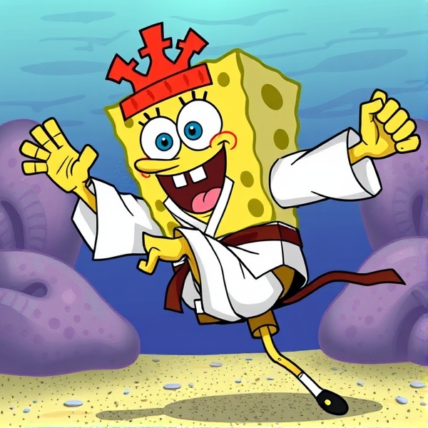 Sponge Bob Karate
