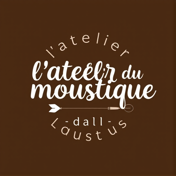 crée moi un logo de "l'atelier du moustique" qui est un  blog fait maison et autonomie