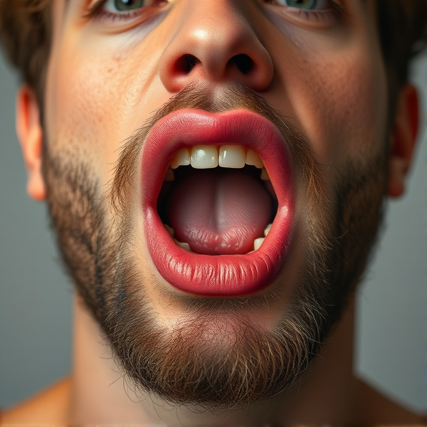 a man who has big lips