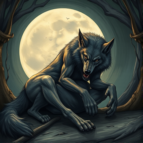 Submissive werewolf