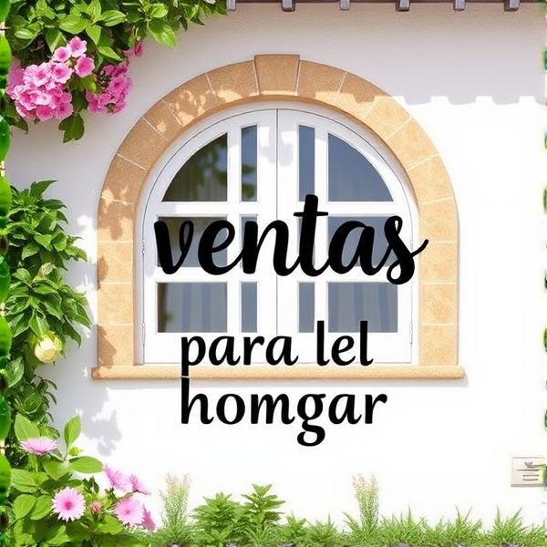 logo de “ventas para el hogar” lindo y bonito