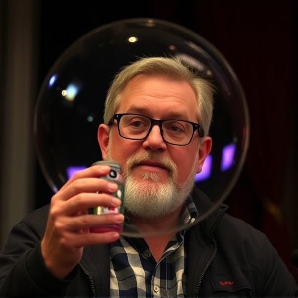 A man named Doug Dubble bubble