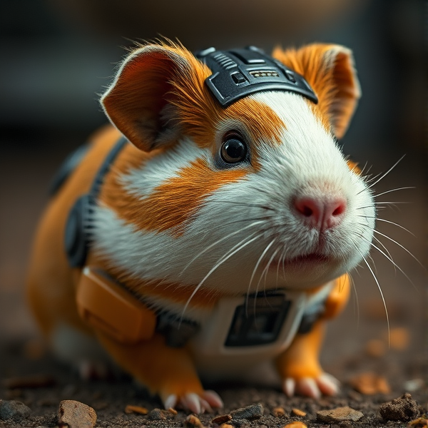 Guinea pig robocop