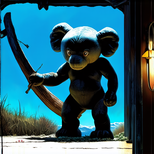 une fillette noir avec des tresses africaine faisant le menage avec un balai à la main