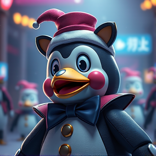 Pingouin annimatronique fnaf