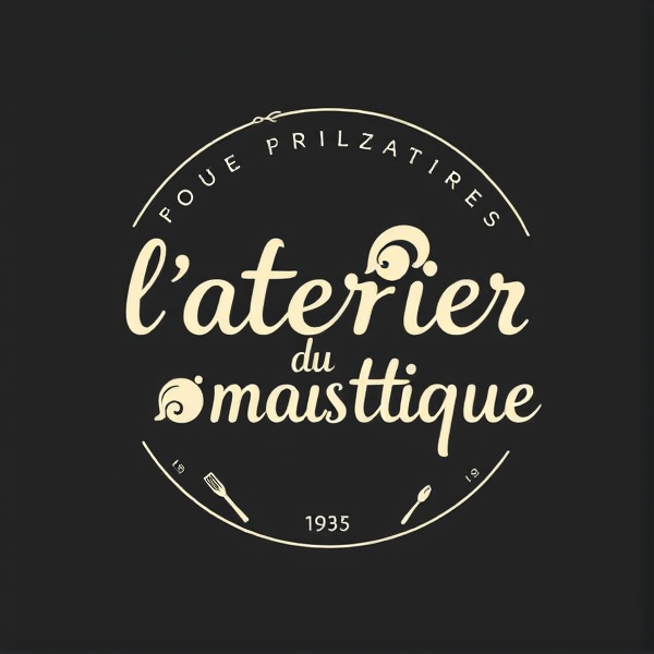 crée moi un logo de "l'atelier du moustique" qui est un blog de fait maison et d'autonomie alimentaire
