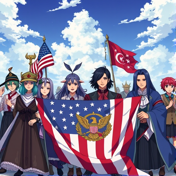 What if the USA had a clan in a anime