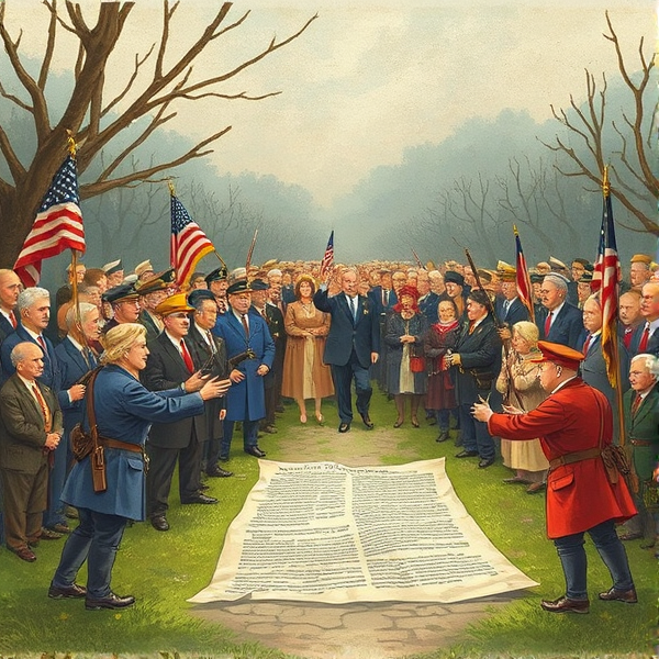 image that illustrates the third amendment