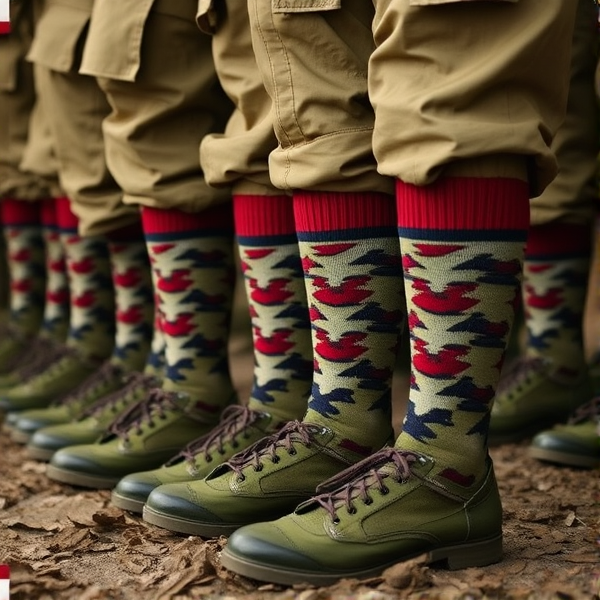 Army of marching socks