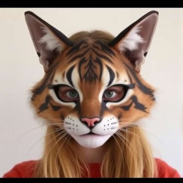 Give me Therian cat mask ideas (easy to make)