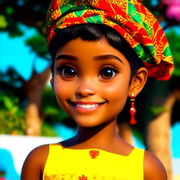 repas en famille traditionnel en extérieur avec des plats africains, sourires, habits colorés, nature environnante