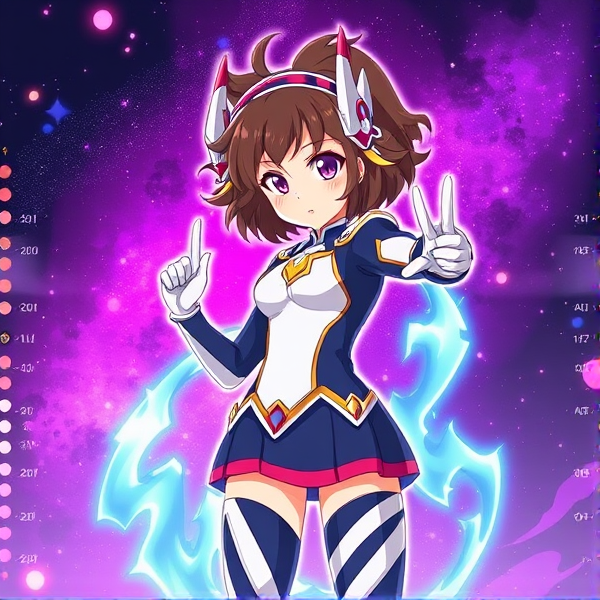 My hero academia oc. Female. Astra. Kid