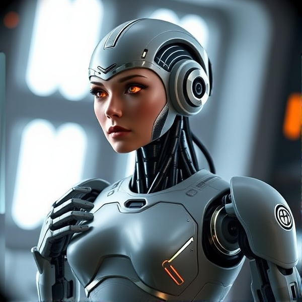 Star Trek female Andrea robot