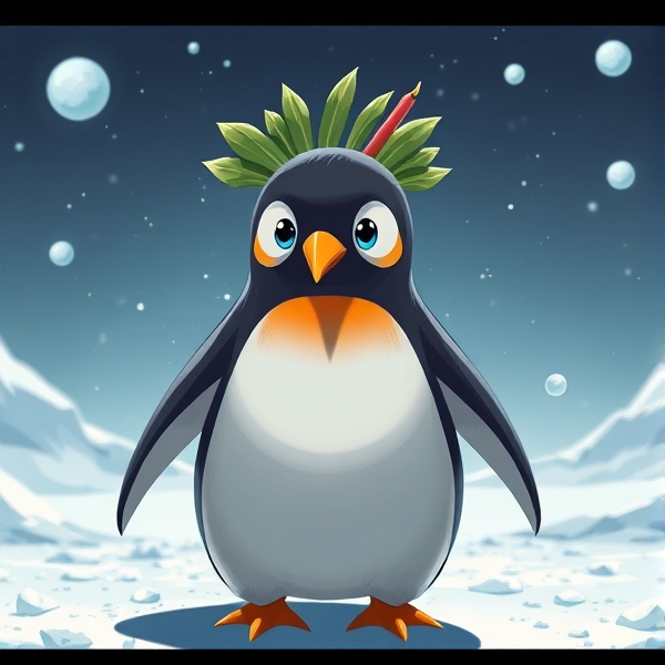 Manchot végétarien