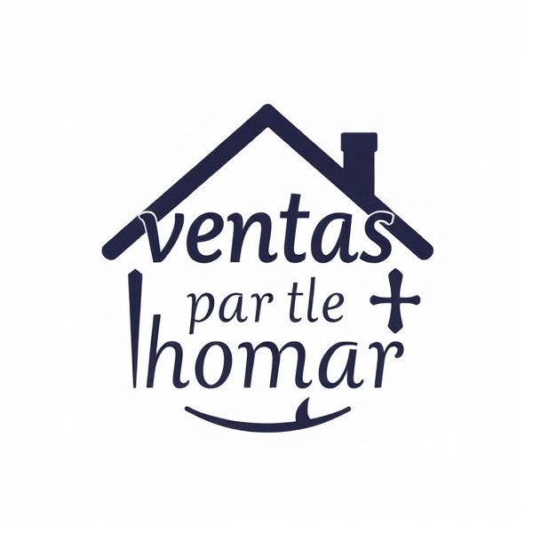 un logo que diga “ventas para el hogar” y que sea aestetic y lindo