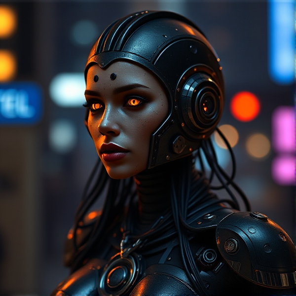 Human fembot