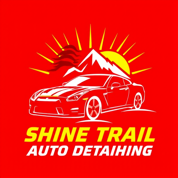Create me a logo for my detailing business names “shine trail auto detailing