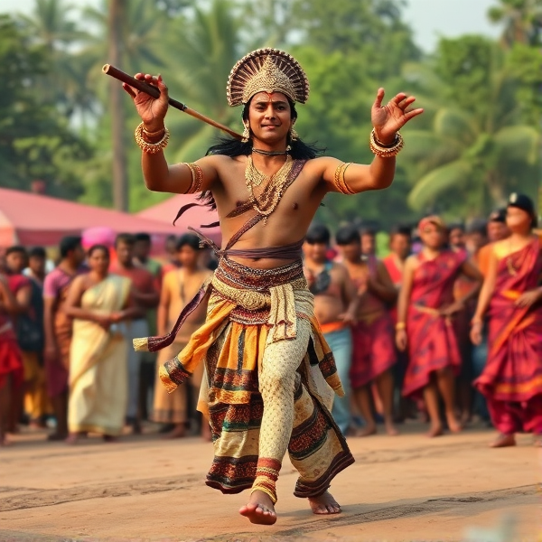 Ashoka tano dancing
