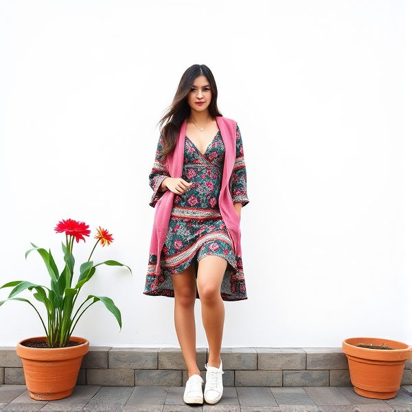 Can you change the color of the outfit on a photo?