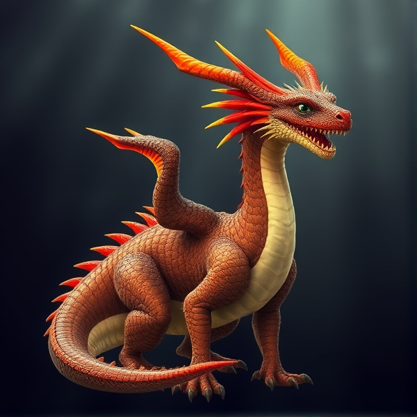 Make a dragon that fits the species Australian Thinmuzzle