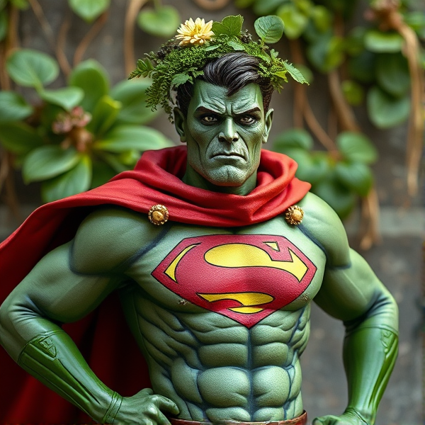 Plant based superhero