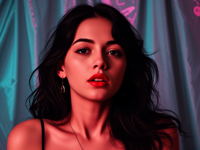 generate artwork that explores toxic feminity and losing oneself