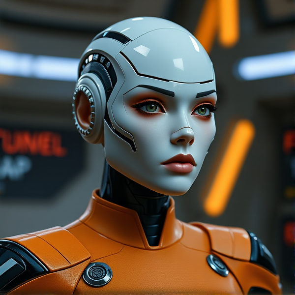 Star Trek female android
