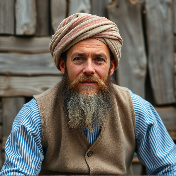 Make upload picture look Amish