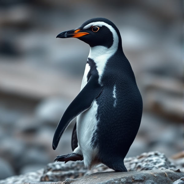 Créer une image d'un pingouin portugais