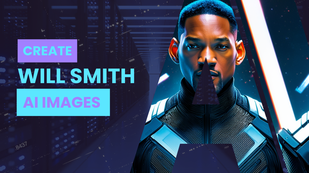 Capturing the Spirit of Will Smith Through AI-Generated Artistry